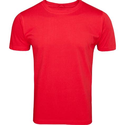 T Shirt Red Plain - ClipArt Best