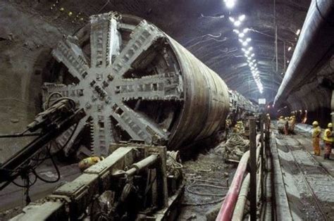 Channel Tunnel Construction, 1993 - Wander Lord