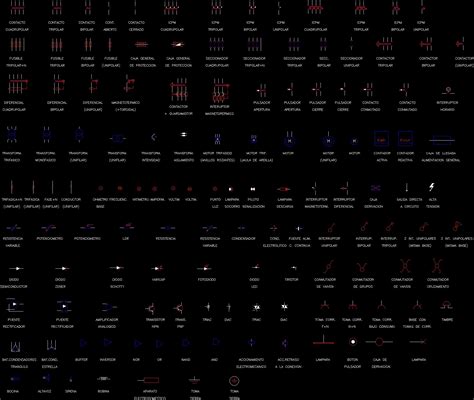 Electrical Symbols Basics DWG Detail for AutoCAD • Designs CAD