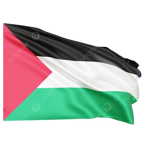 Palestine Flag Waving, Palestine Flag With Pole, Palestine Flag Waving ...