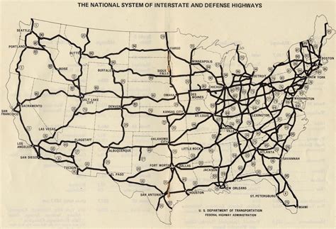 U.S. Interstate Highway System Map | TopForeignStocks.com