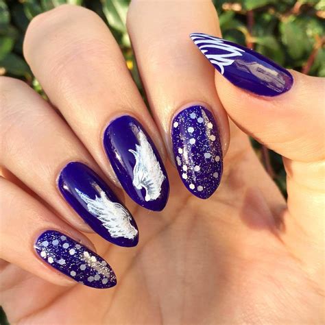 Trendy Purple Nail Art Designs 2017 - Styles 7