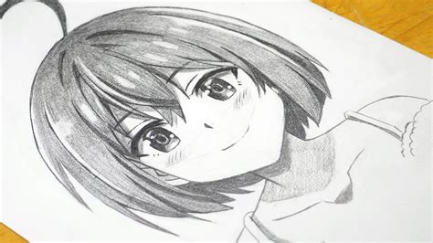 Easy Anime Drawing How To Draw Cute Anime Girl Easy, 52% OFF