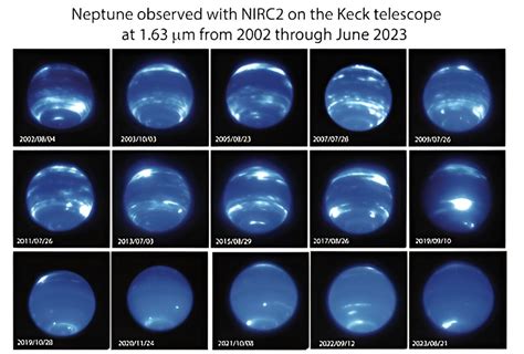 The clouds on Neptune perform a surprise disappearing act