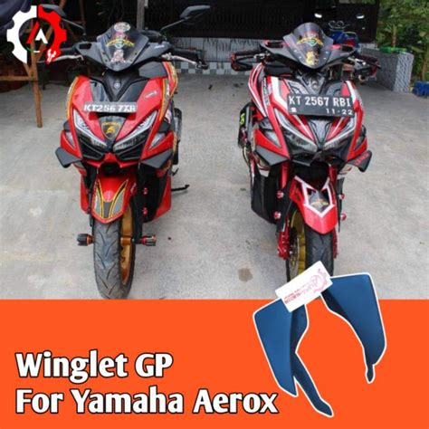 Winglet yamaha Aerox 155 yamaha Aerox 155 Accessories | Shopee Singapore