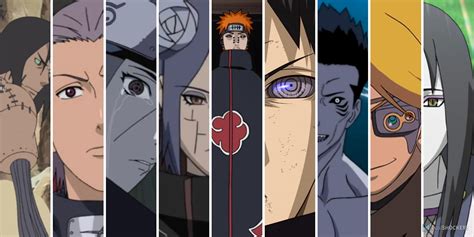 Naruto: Akatsuki Members Ranked By Strength