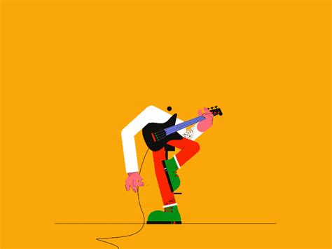 Guitar Man Animation on Behance