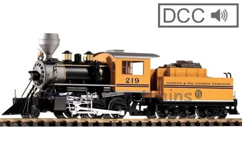 G Scale D&RGW Mogul Steam Loco DCC Sound Piko 38218 TopSlots n Trains