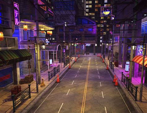 XI Anime City Street | Daz 3D