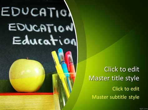 Free Education Ppt Template Database