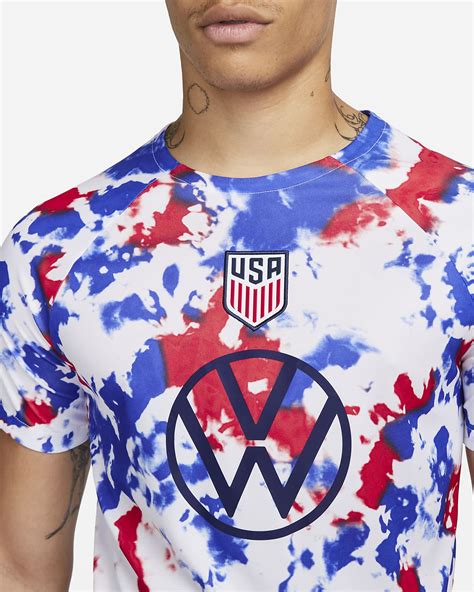 United States 2022 Nike Pre-Match Football Top - Football Shirt Culture ...