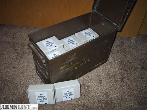 ARMSLIST - For Sale: 9mm +P+ Submachine Gun Ammo