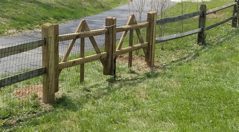 Split rail gate | Split rail fence, Split rail fence cost, Garden bridge