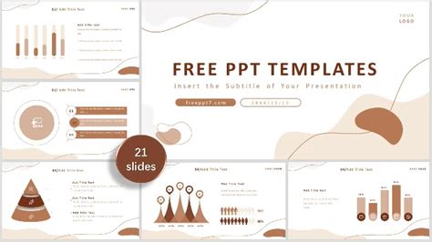 Simple Brown Business PowerPoint Templates & Google Slides