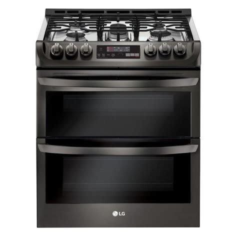 LG LTG4715BD 6.9 cu. ft. Smart Double Oven Slide In Gas Range with ...