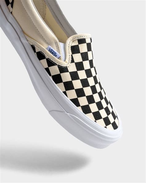 VANS OG Classic Slip On LX - Checkerboard | Garmentory