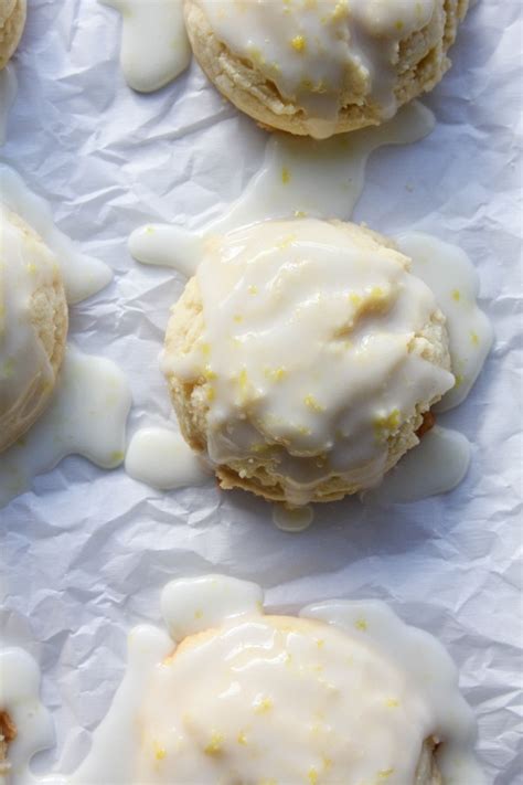 Glazed Lemon Cookies