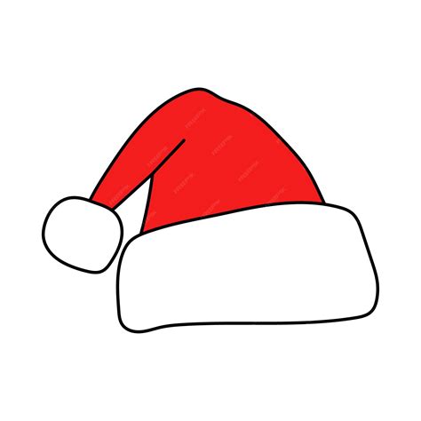 Premium Vector | Christmas hat vector