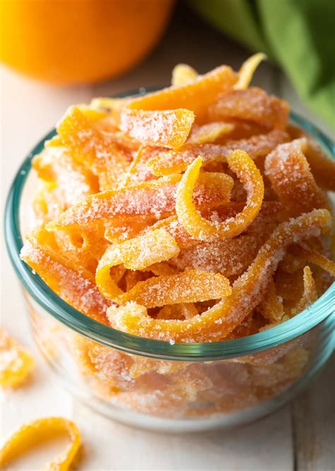 Candied Orange Peel - A Spicy Perspective