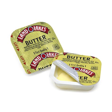 Land O' Lakes® Butter Individual Serving Packets, 225/CS - WB Mason