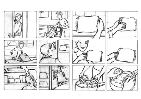 Li Hong Storyboards Comic Tutorial Animation Storyboard Storyboard ...