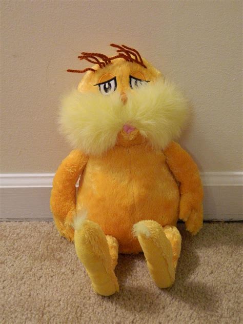 The Lorax Plush by AlixRae on DeviantArt