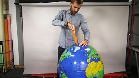 All maps are wrong. I cut open a globe to show why. - Vox