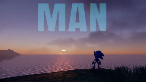 Man Sonic Blank Template - Imgflip