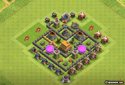 [Town Hall 5] Th5 Trophy Base - anti 2 star [With Link] [8-2019 ...