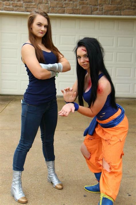 Genderbent Vegeta and Goku #dragonballz #cosplay #vegeta #goku Cosplay ...