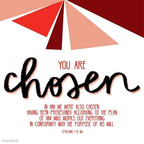 You are Chosen! - Inspirations