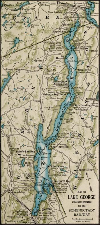 Lake George Map