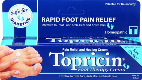 Buy Topricin Foot Pain Relief Cream 2oz Online at Lowest Price in Ubuy ...