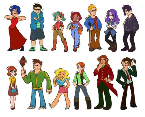 Stardew Valley Characters, Stardew Valley Player by kardiology on ...