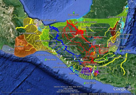 BOOK of MORMON RESOURCES: Book of Mormon Lands Map January 2016