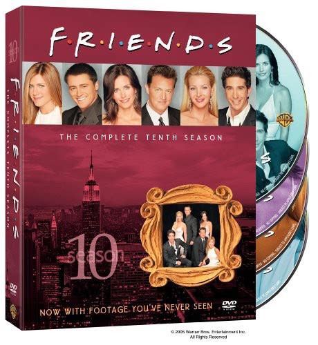 Friends: Season 10 (DVD) - Walmart.com