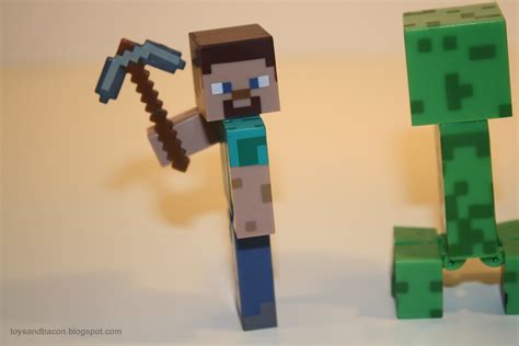 Toys and Bacon: Minecraft Action Figures - A review...?