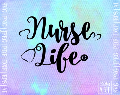 Free Nurse Life Svg - Free Svg with SeleART