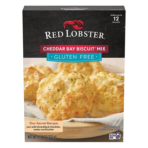 Red Lobster Red Lobster Gluten Free Cheddar Bay Biscuit Mix - Shop ...