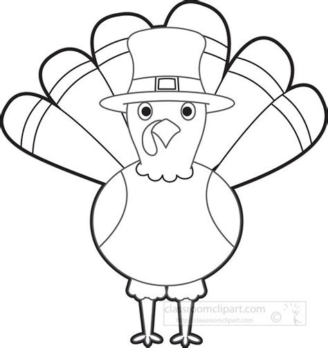 Thanksgiving Clipart Black And White