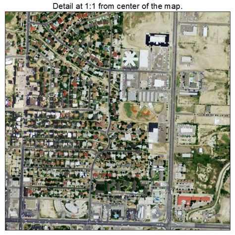 Aerial Photography Map of Eagle Pass, TX Texas