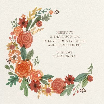 Thanksgiving Cards | Send online instantly | Track opens