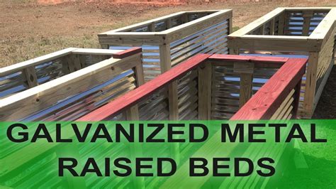 How To Make A Galvanized Raised Garden Bed