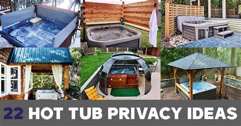 22 Hot Tub Privacy Ideas for Every Budget