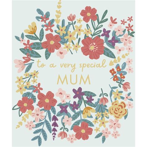 Mothers Day Card - Flowers | BIG W