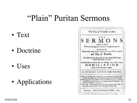 PPT - Pilgrims and Puritans: Calvinism comes to 17 th Century America ...