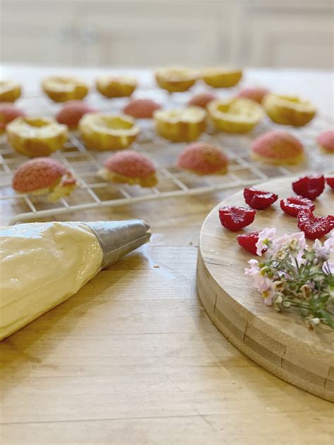 Pate a Choux with Mousseline Cream and Raspberry Filling - MY 100 YEAR ...