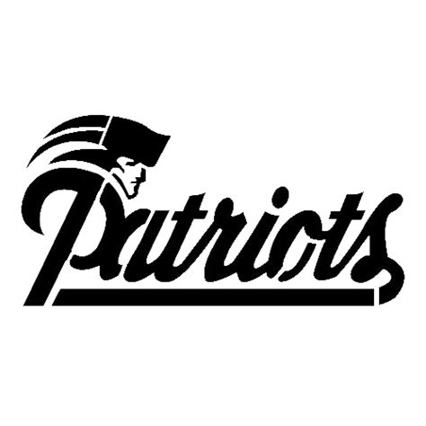 Patriots Logo Stencil