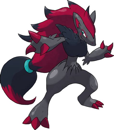 Zoroark by Elaynii on DeviantArt