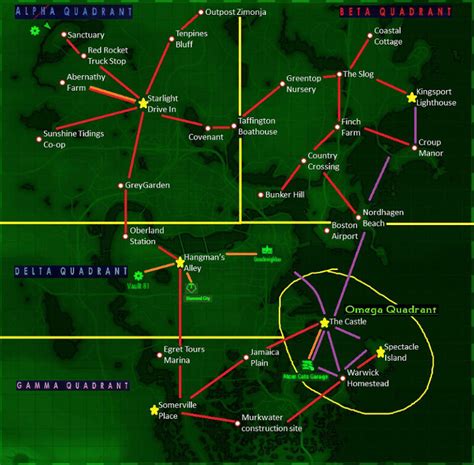 Fallout 4: Settlement and Trading Map - Guide and Tips | GamesCrack.org